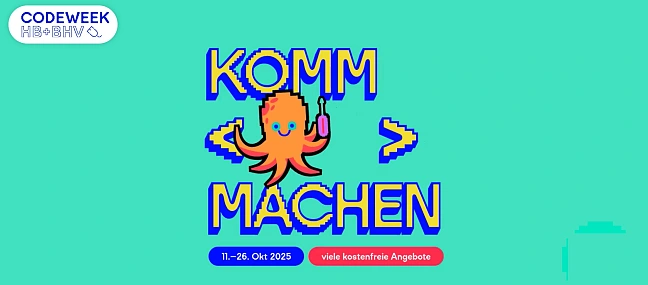 Logo der Codeweek im Land Bremen